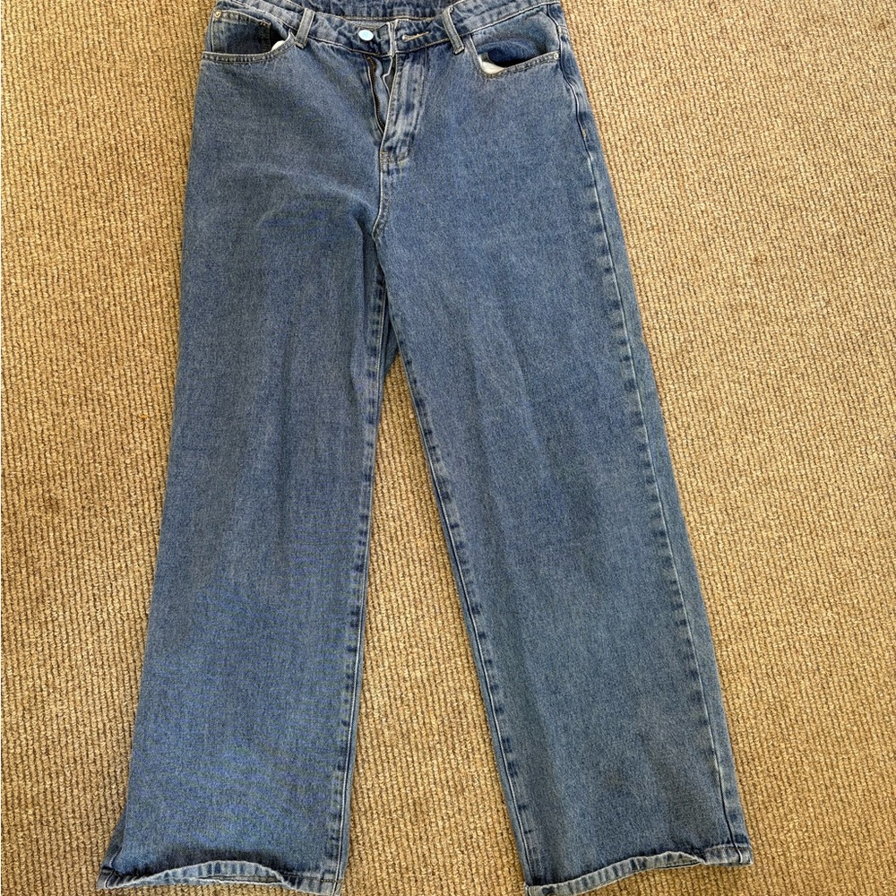Stylish Blue Flare Women's Jeans